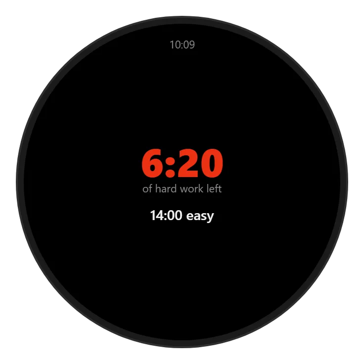 Wear OS — Effort
